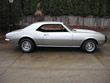 1968 Silver Chevy Camaro